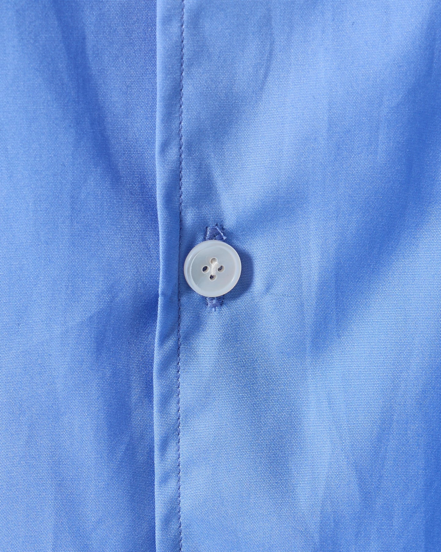 100/2 broad regular collar shirt (Blue)