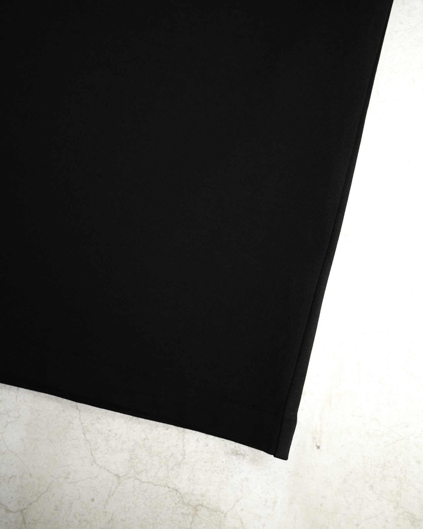 High gauge loose tank top (Black)