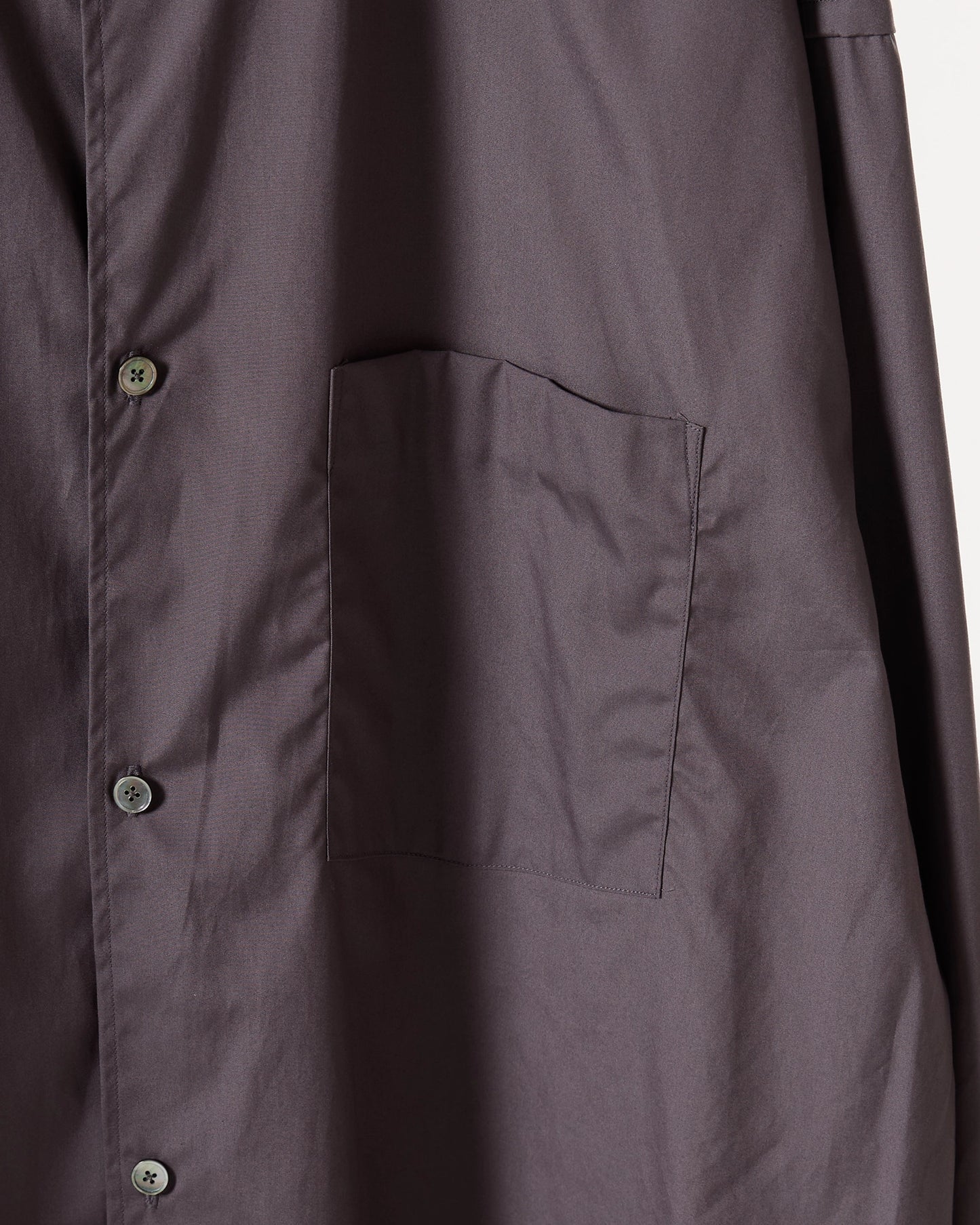 100/2 broad regular collar shirt (Charcoal)