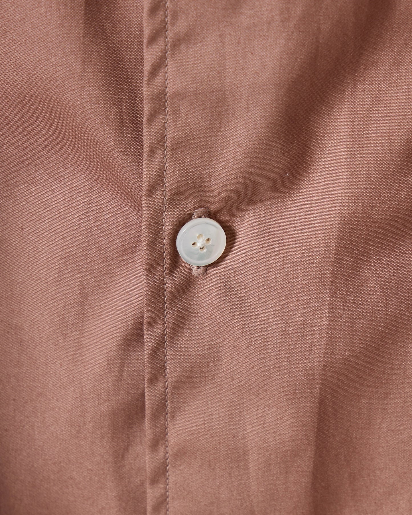 100/2 broad regular collar shirt (Pink brown)