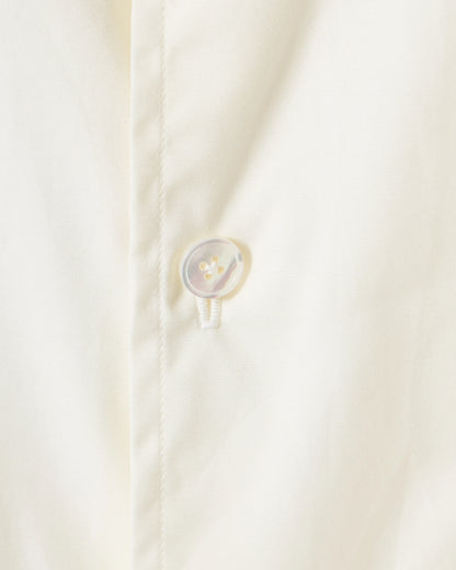 100/2 broad regular collar shirt (White)