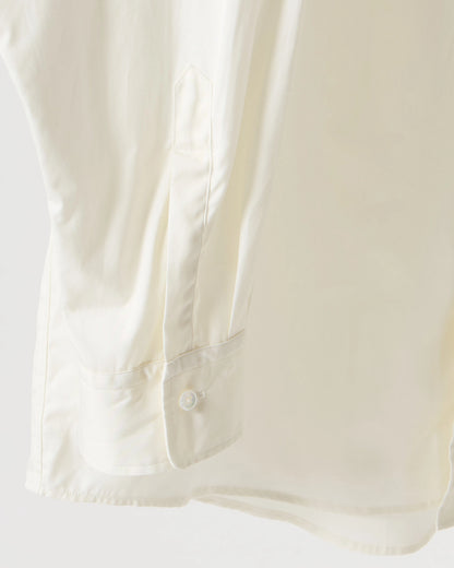 100/2 broad regular collar shirt (White)