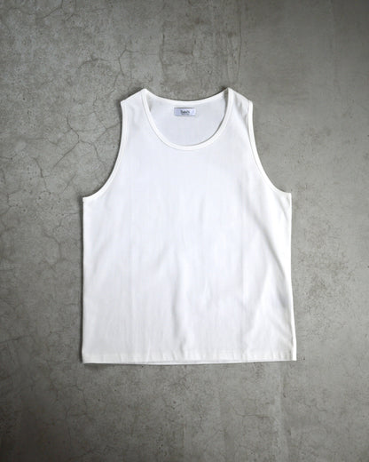 High gauge loose tank top (White)
