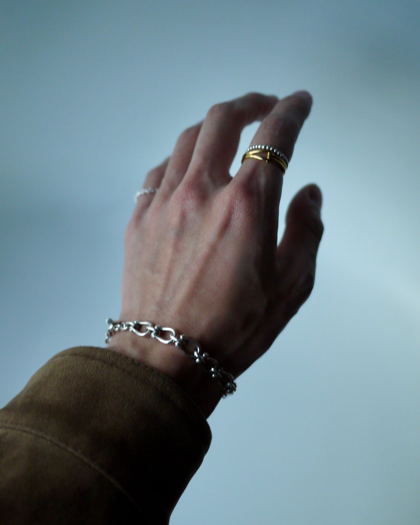 D-RING (silver 925 + 18Kcoating)