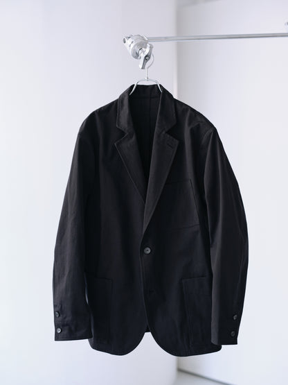 Cotton Cordura twill chino jacket (Black)